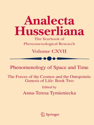 cover image of Phenomenology of Space and Time